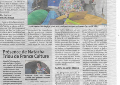 Corse Matin 25 mai 2023